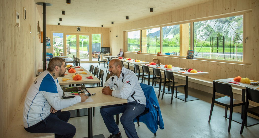 Boccia club restaurant Sportanlagen Chur